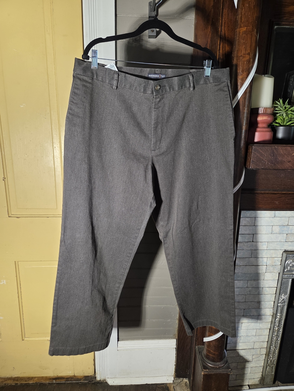 Dockers Men's Gray Dress Pants